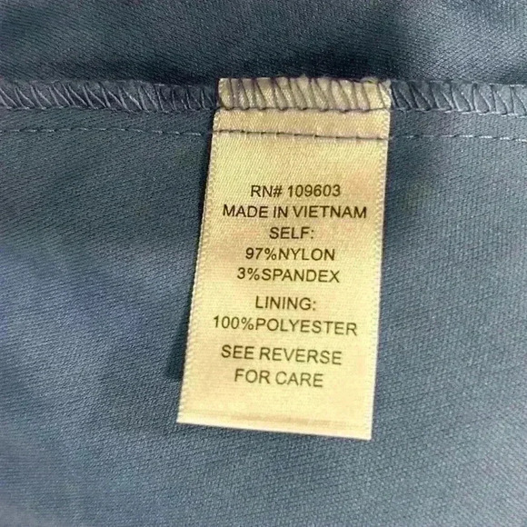 Rabbit Rabbit Rabbit Blue Lace Short Sleeve V Neck A Line Mini Dress Size 8 - Picture 3 of 7